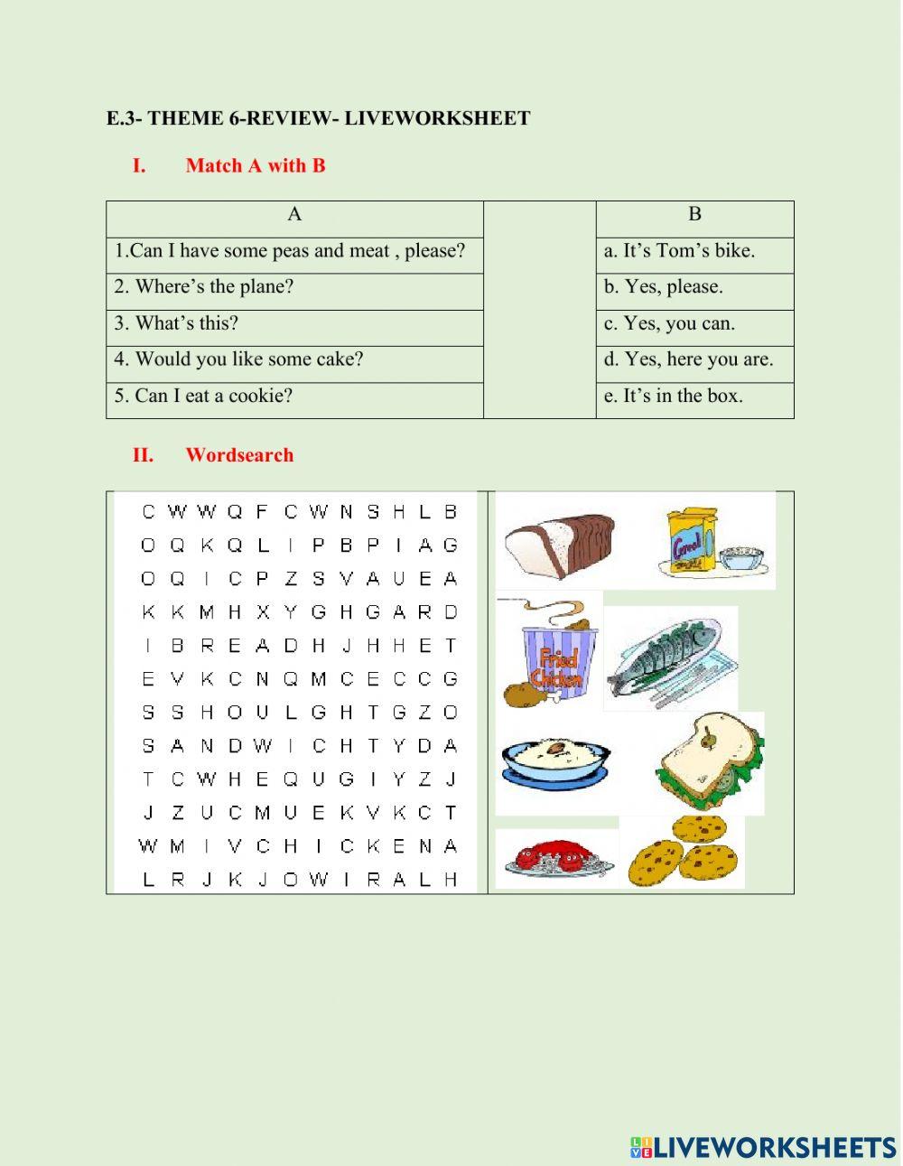 E.3- theme 6- review live