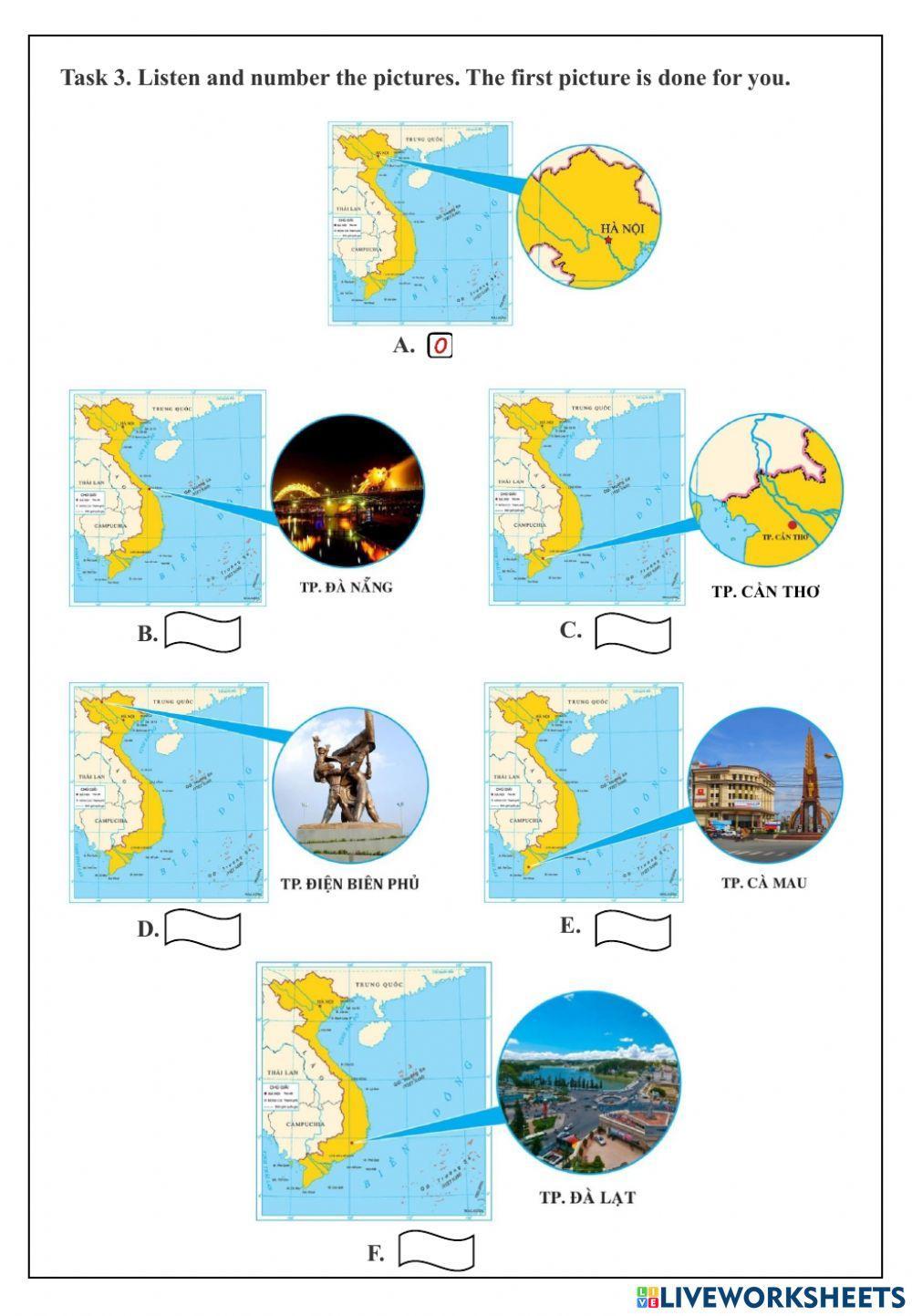 Review 16 - listening - grade 3