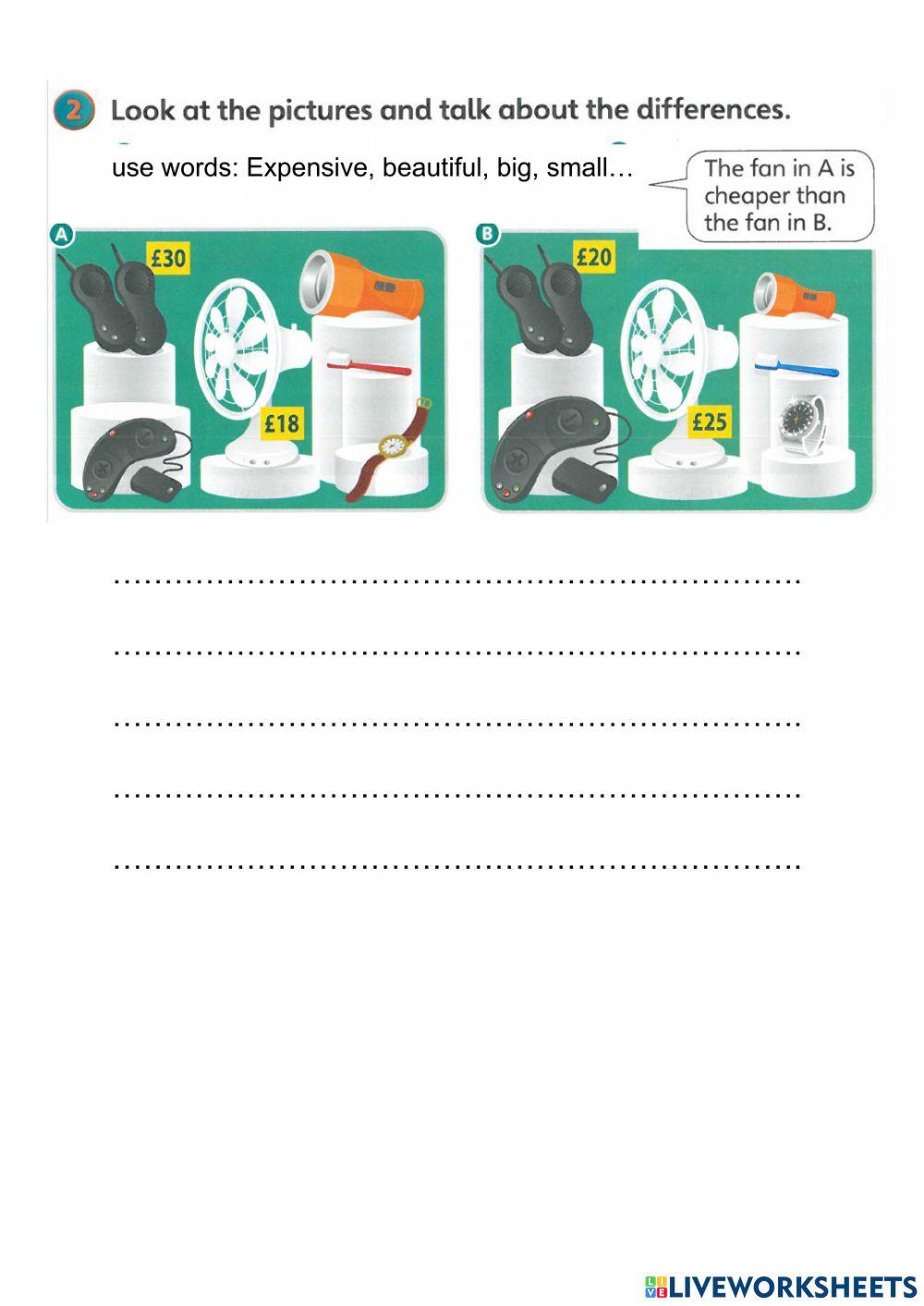 Unit 6: gadgets: Shop conversation