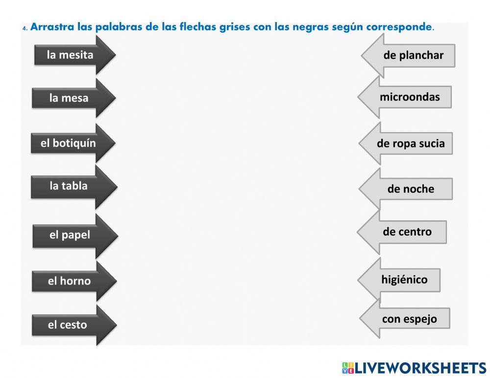 PARTES Y OBJETOS DE LA CASA ( ll )
