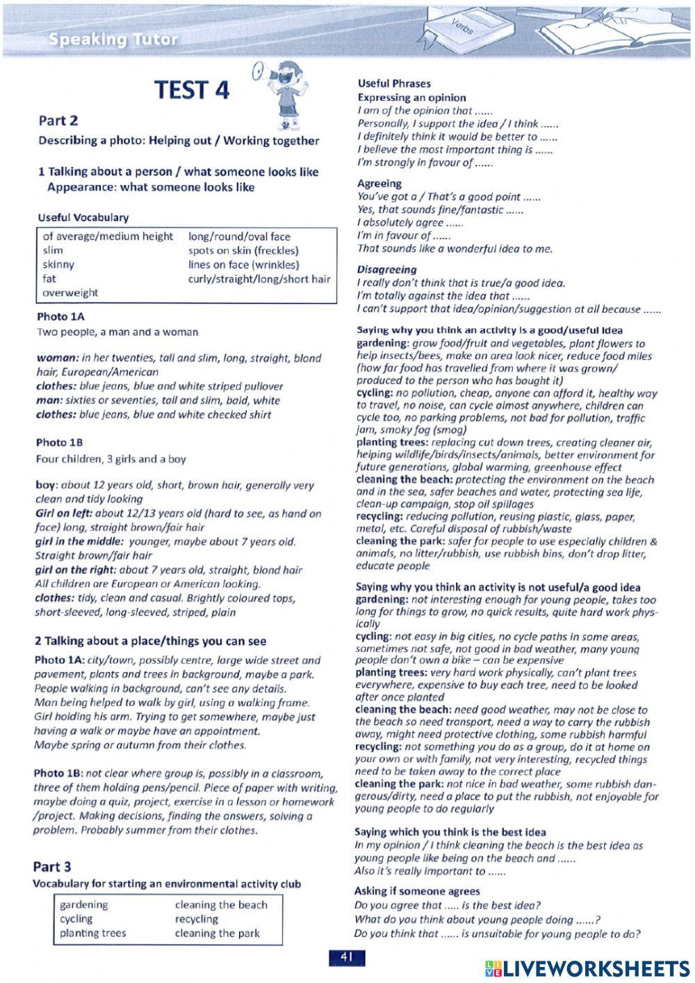 Simply PET Speaking  4