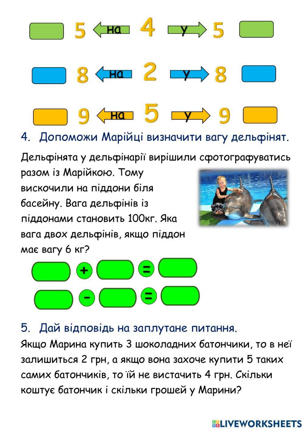 Математика Розвиток математичних вмінь