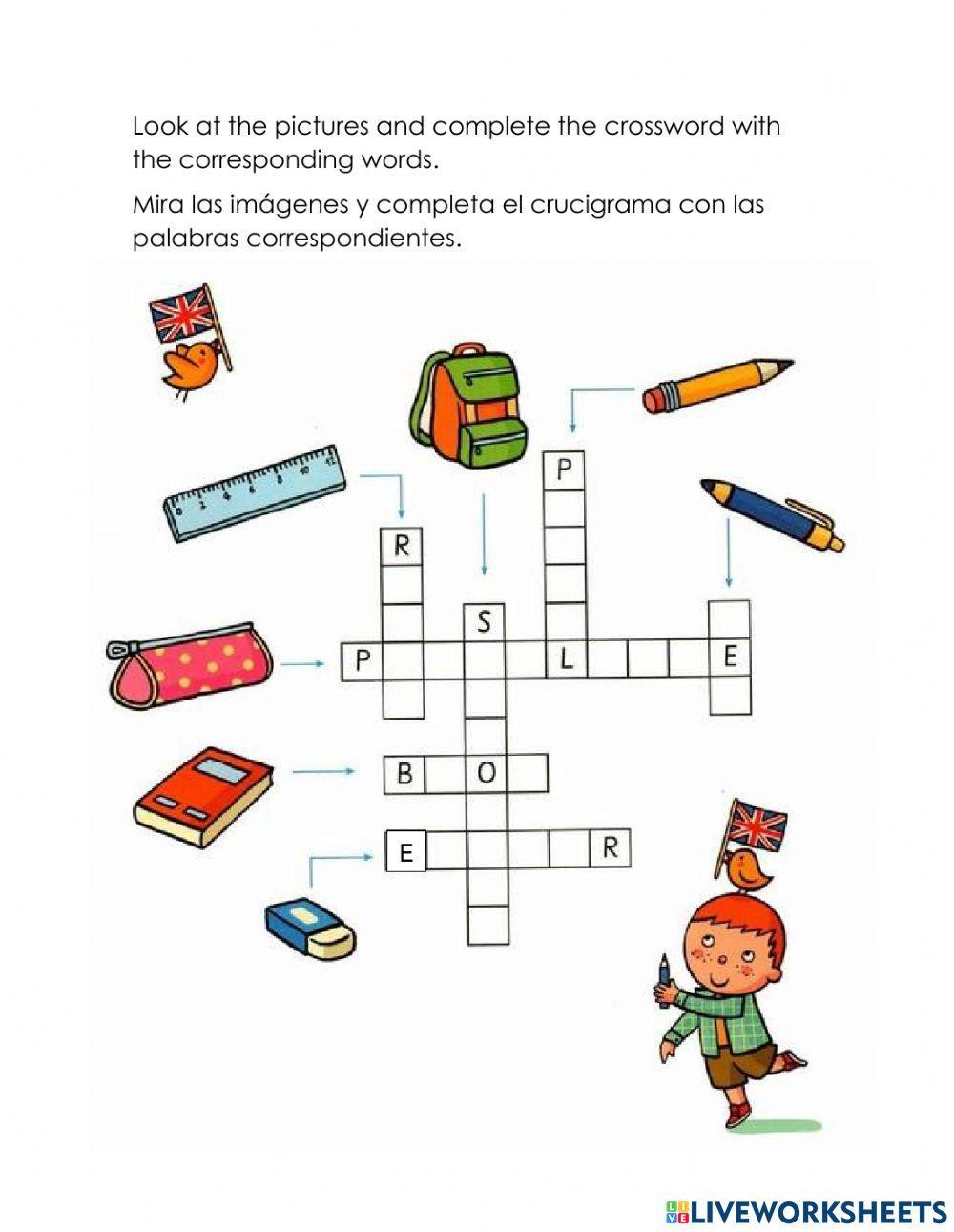 1964411 Class objects crossword Renata Gonzalez