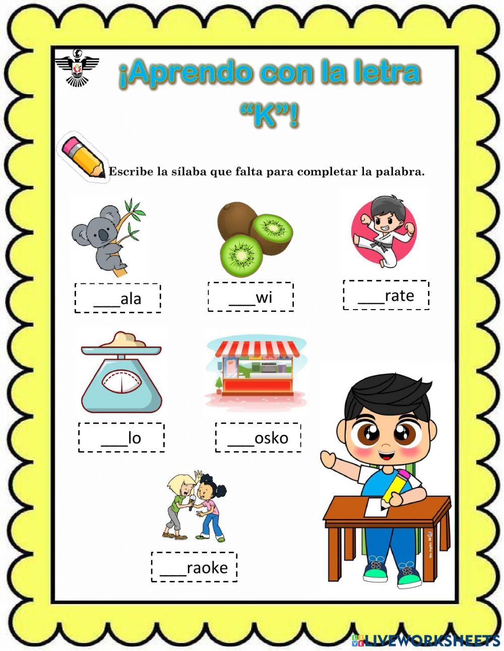 Letra K