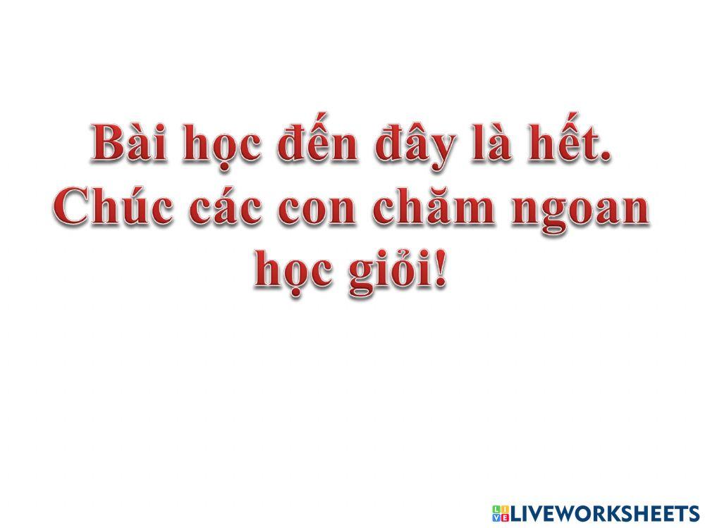 Nhận biết các buổi trong ngày