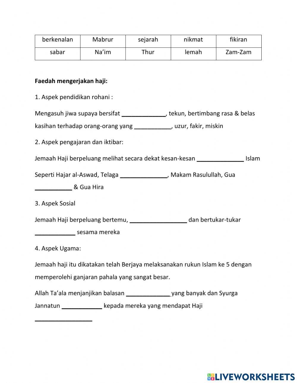Tafsir:kewajipan haji (ms:134-139)