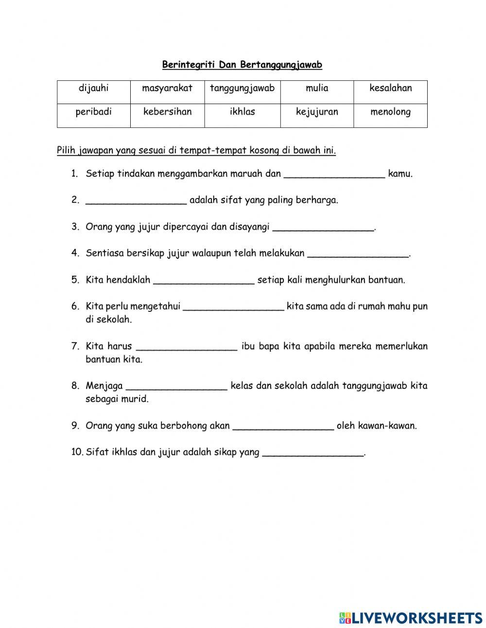 Ikhlas & jujur dalam perbuatan