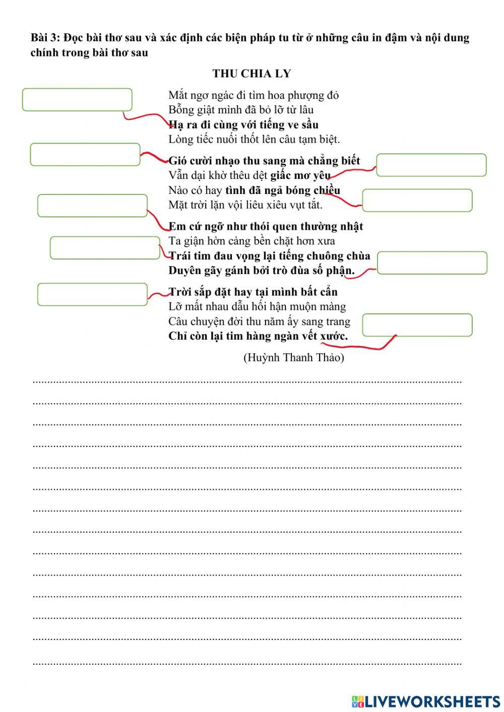 Các biện pháp tu từ