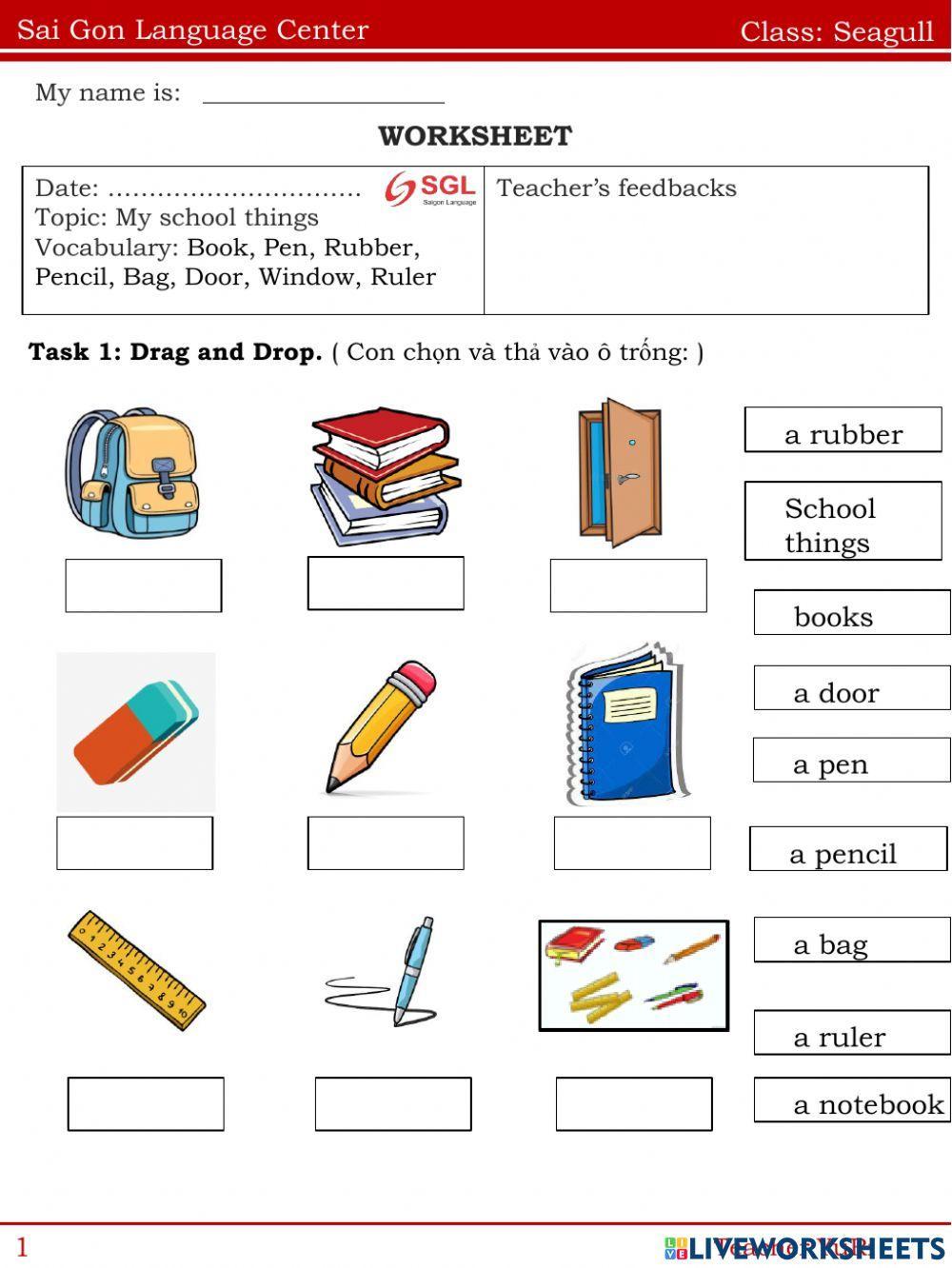 Unit 1: What's this?