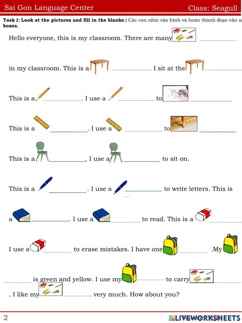 Unit 1: What's this?