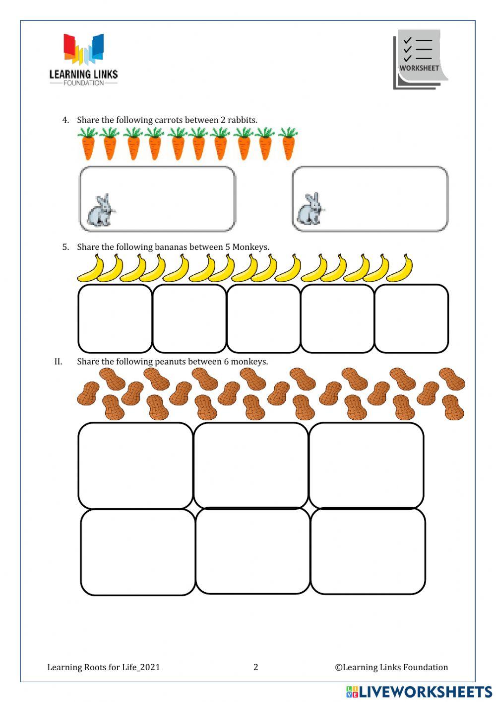 Phase 1– Foundation Numeracy Class Worksheet -10