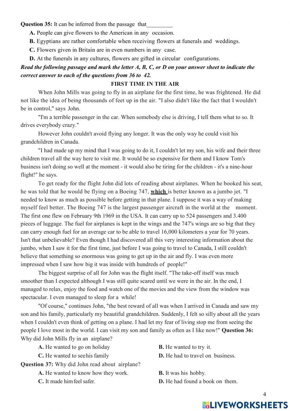 Đề ôn luyện THPT số 2