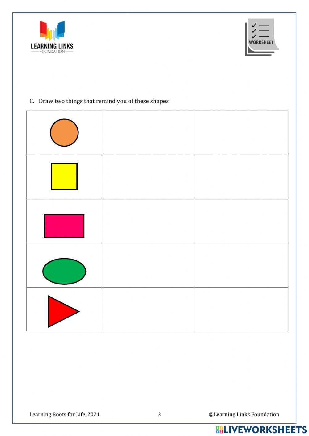 Phase 1– Foundation Numeracy Class Worksheet -19