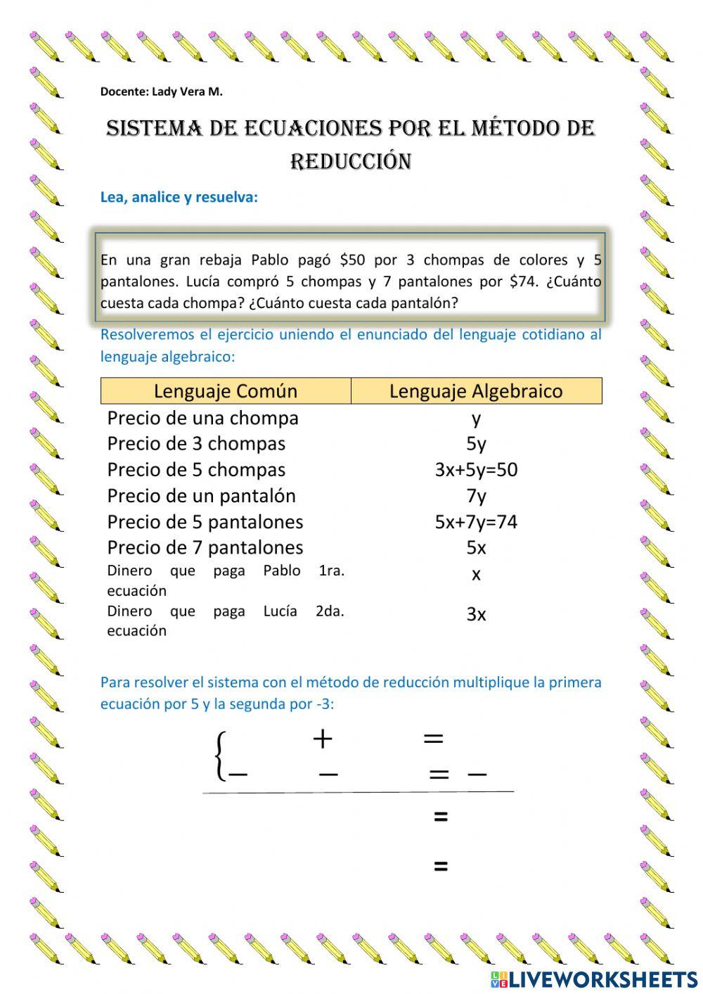 Método de Reducción