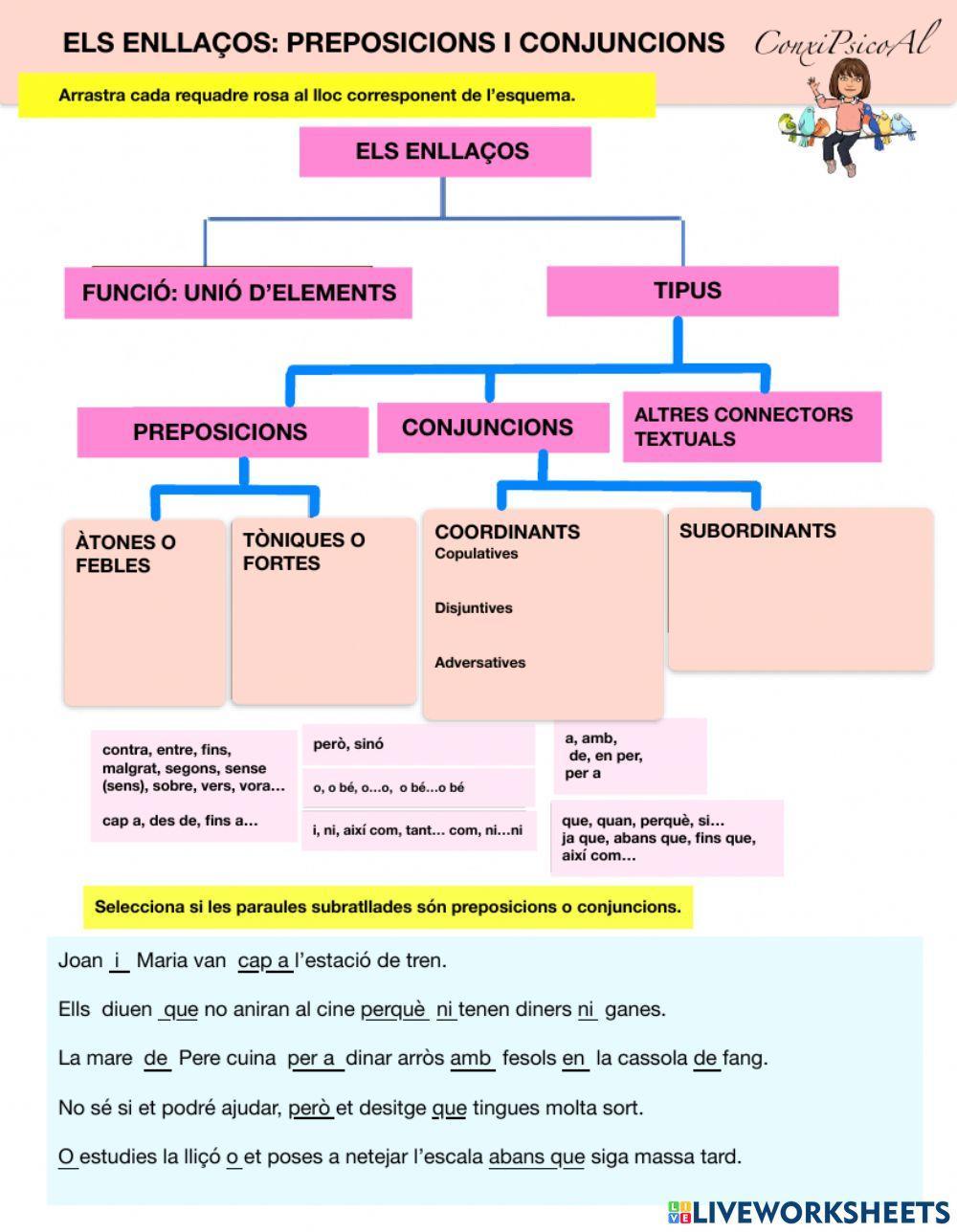 Preposicions i conjuncions