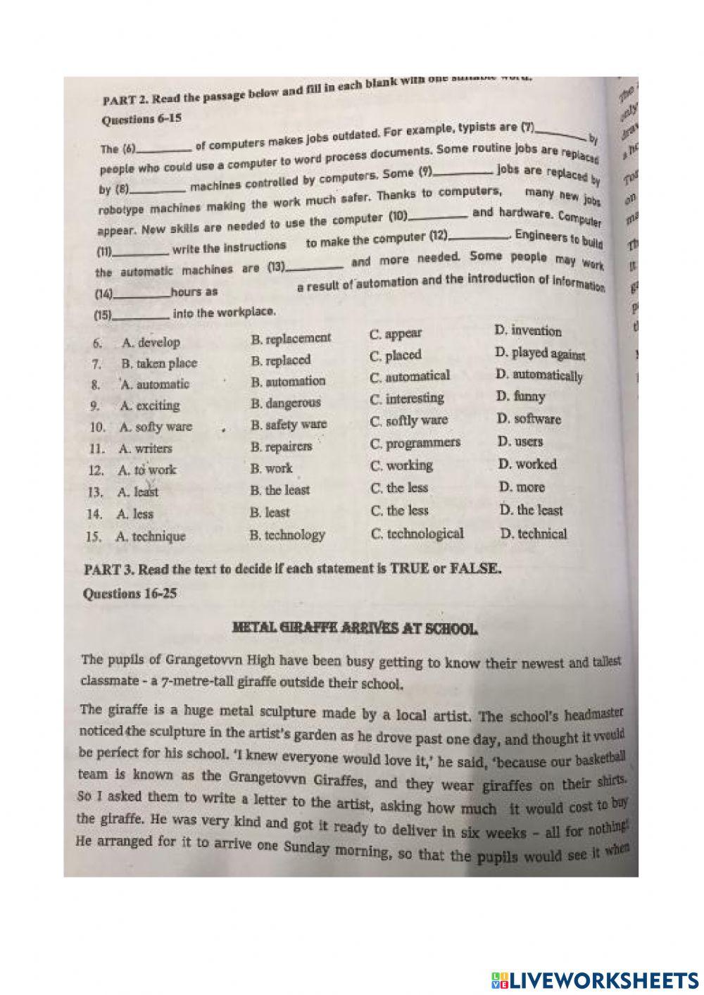 Tieng anh a2-reading-test 13