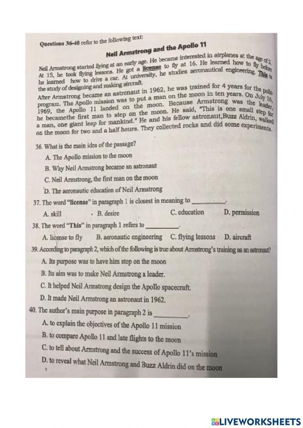 Tieng anh a2-reading-test 13