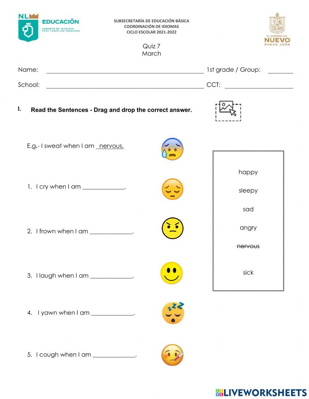 1st Grade Product 7 2022