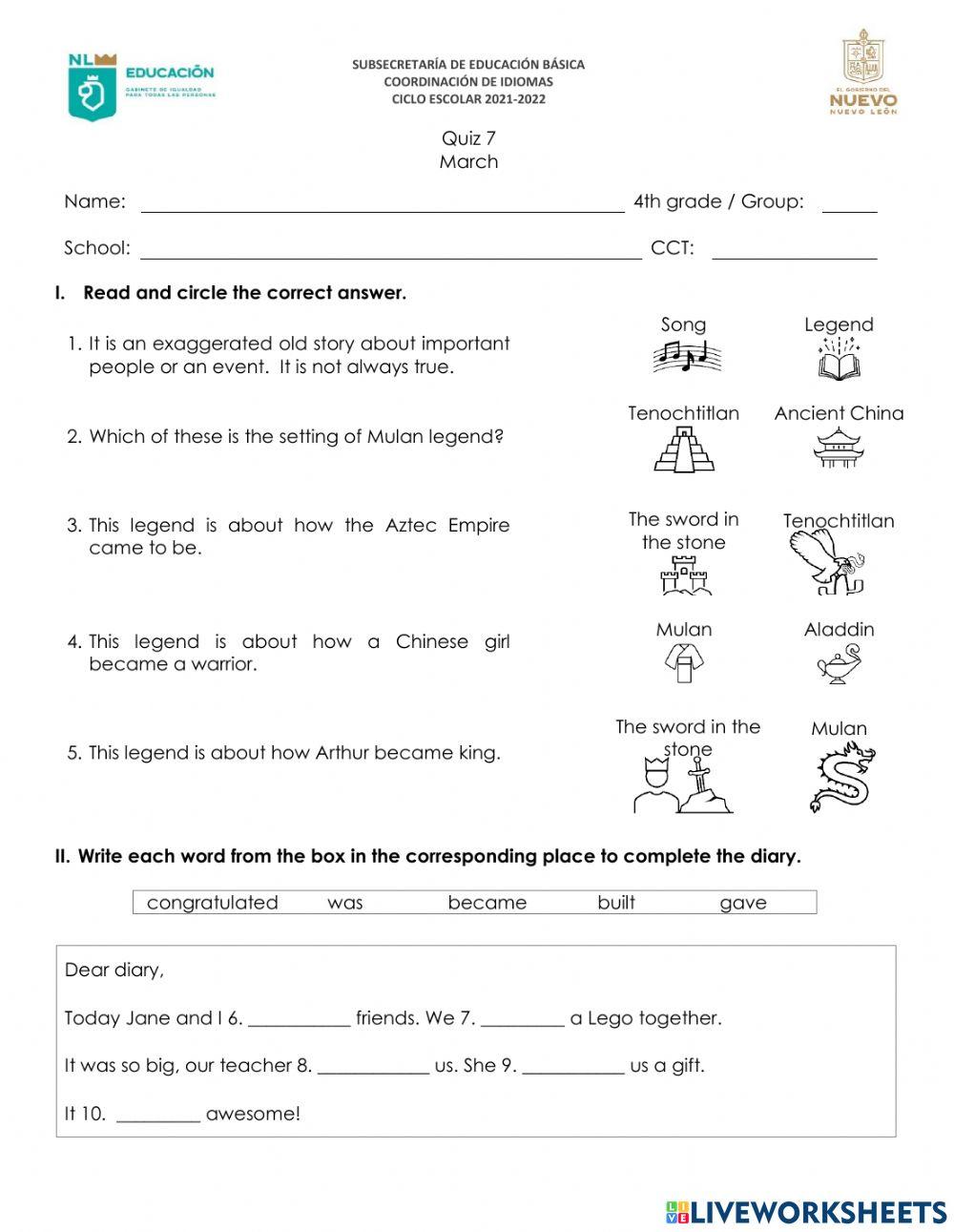 4th Grade Product 7 - 2022