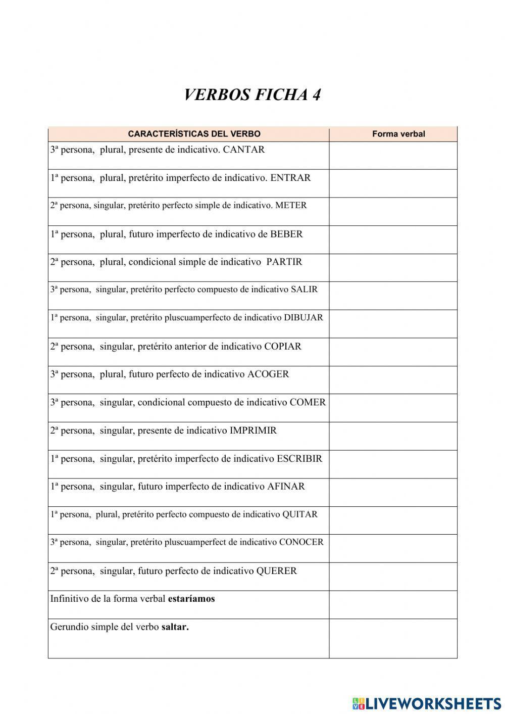 Verbos 4