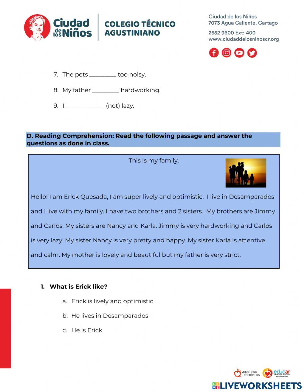 OBSERVATION 1. 7th GRADE