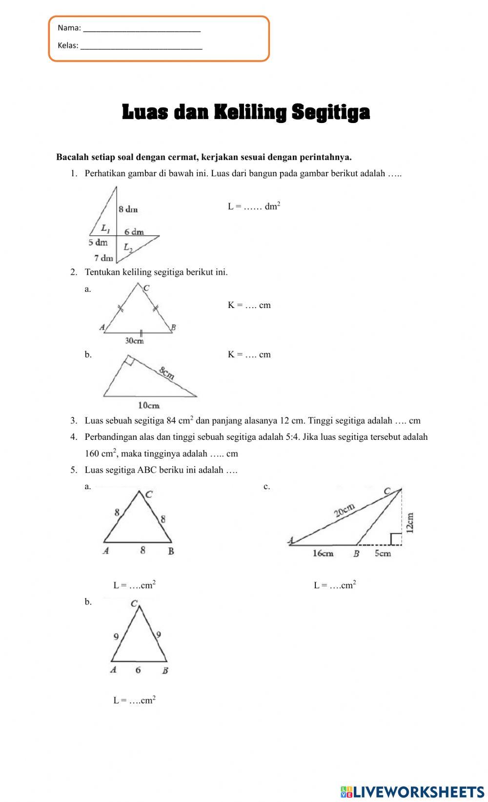 Segitiga dan Segiempat