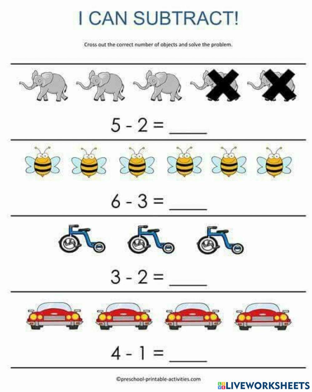 Subtraction - Pengurangan