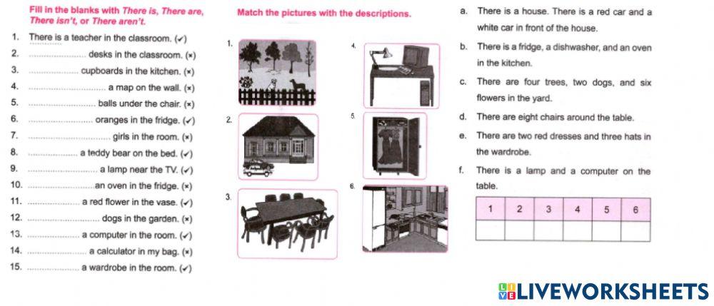 Sm sd there is and there are 2