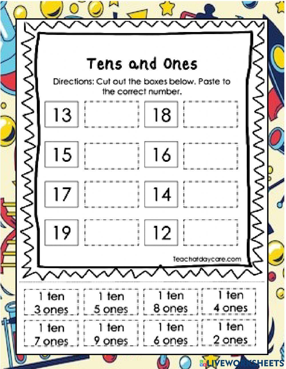 6 Rev Practice Tens and Ones