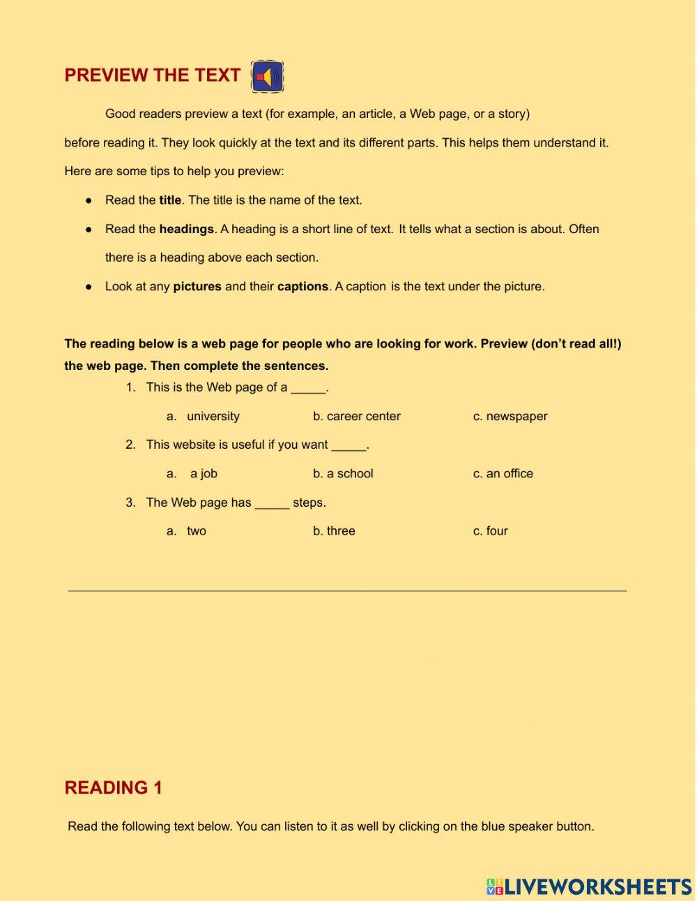 The Right Job for You