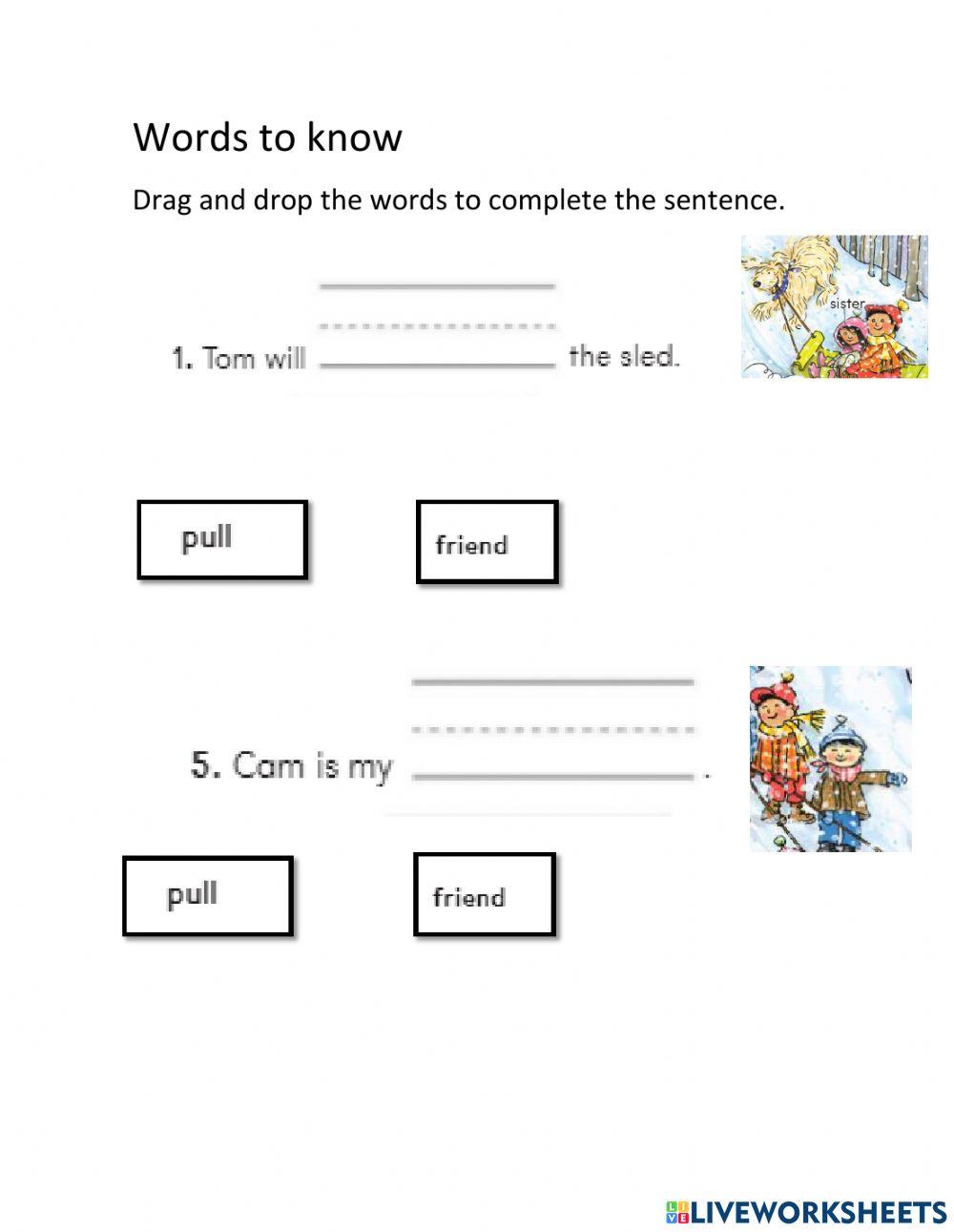 Reading review lesson 5 worksheet Live Worksheets
