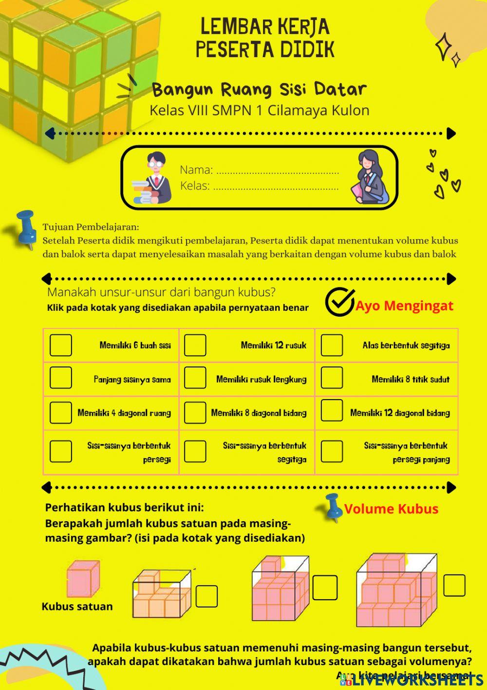 Bangun ruang sisi datar