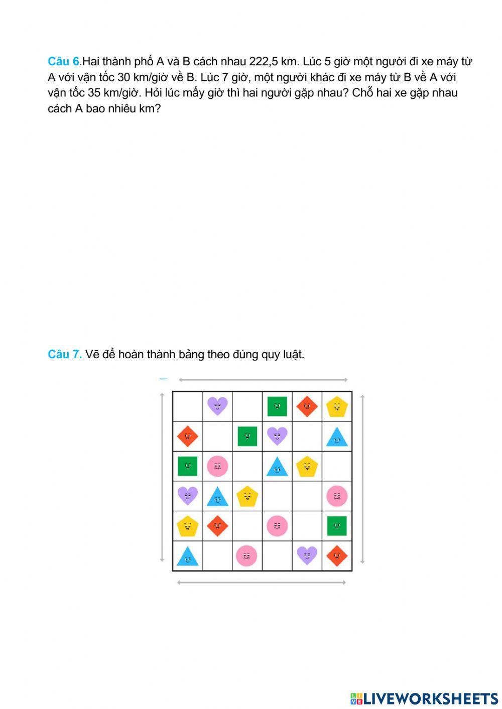 Luyện toan tuần 28