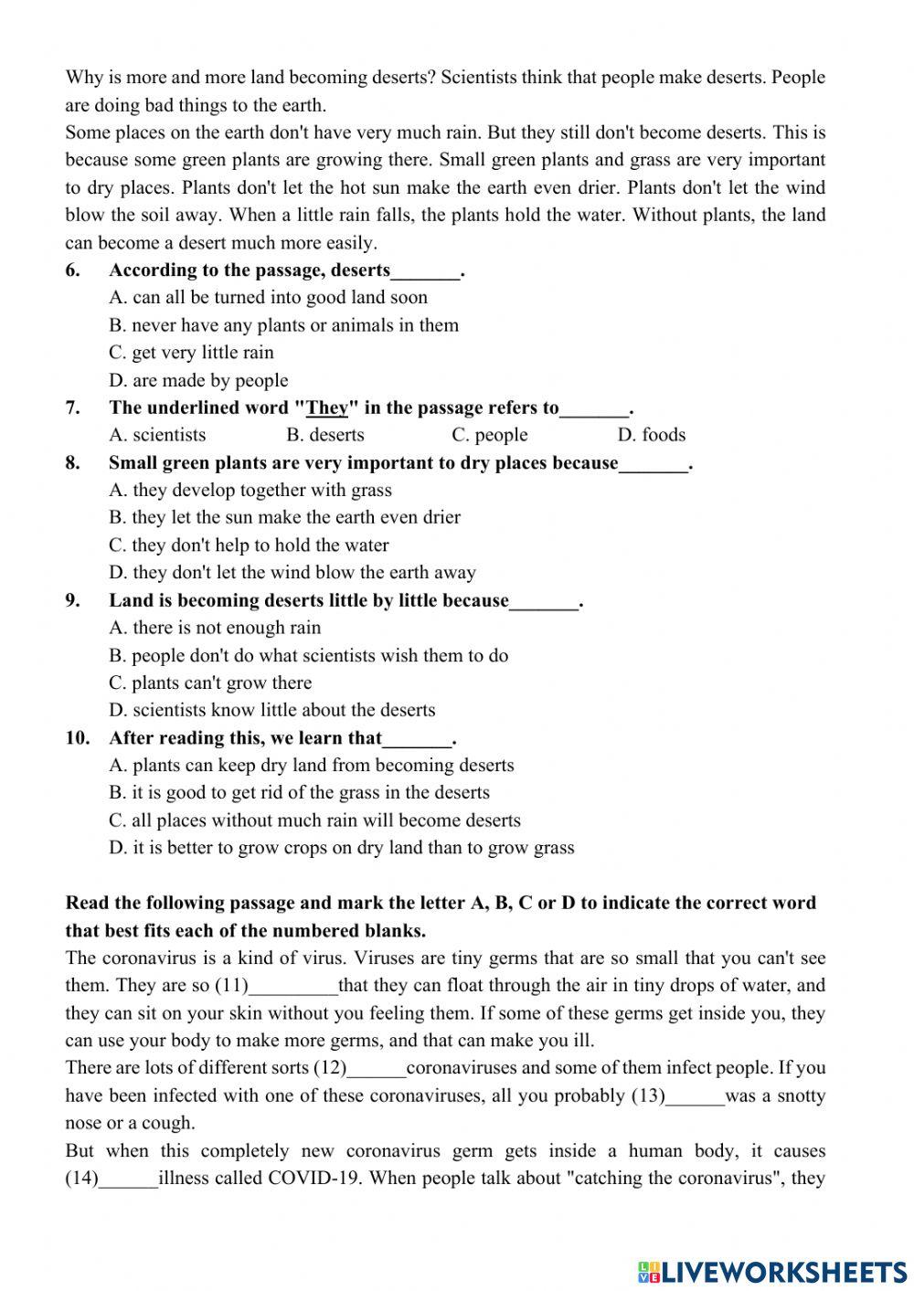 E9 - FT - ĐK - Reading Practice 1 - NTC 2021.2022