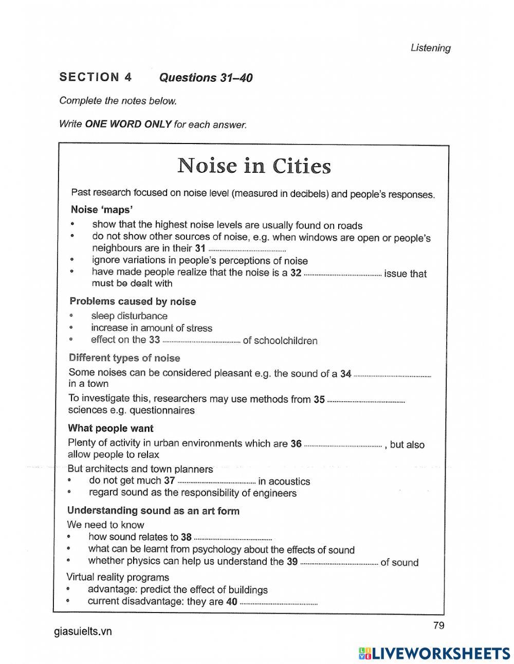 IELTS 6-7 Listening Section 4 - Lesson 12