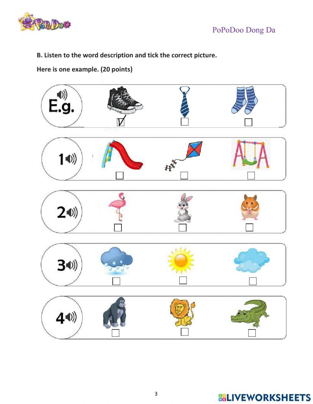 Spelling bee mock test