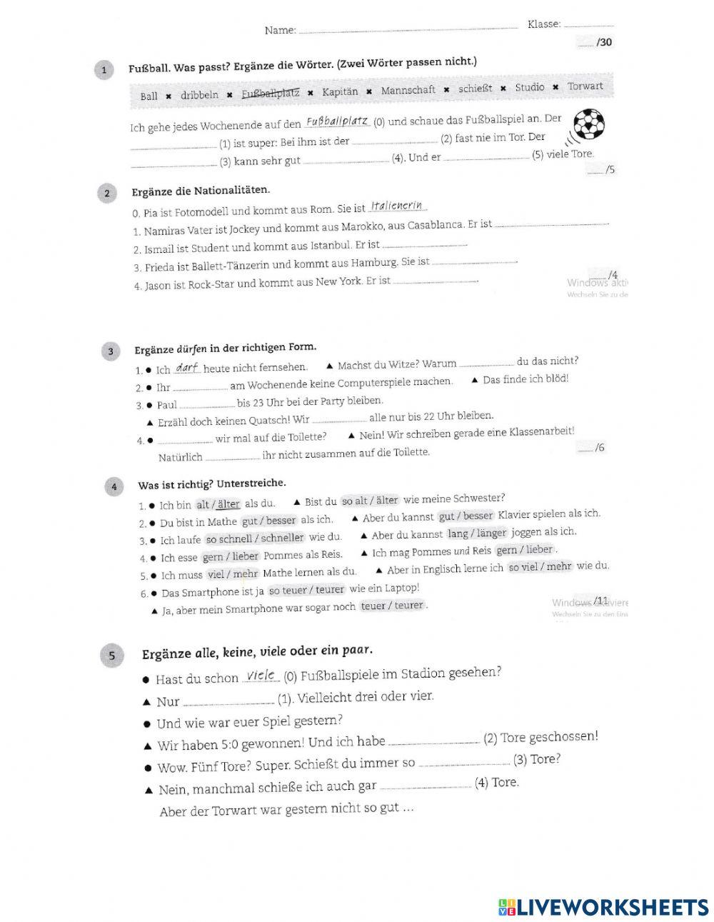 Kapitel 22. Testen Hören Lesen