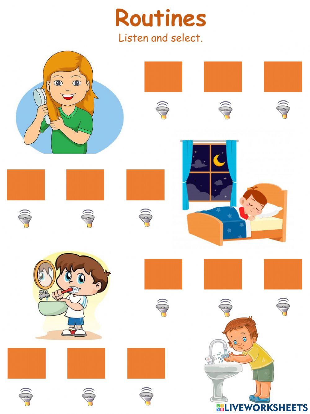 Daily Routines 5 Daily Routines 5