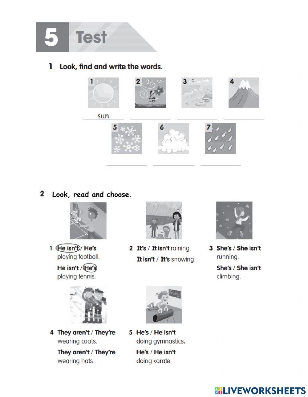 KIDS2A Final V-G Test