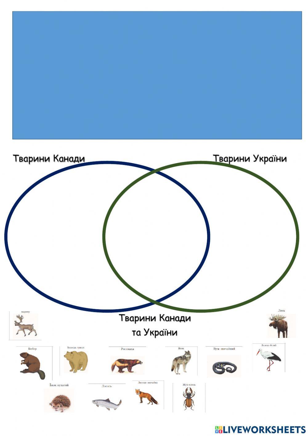 Я досліджую світ. Тварини та рослини Канади