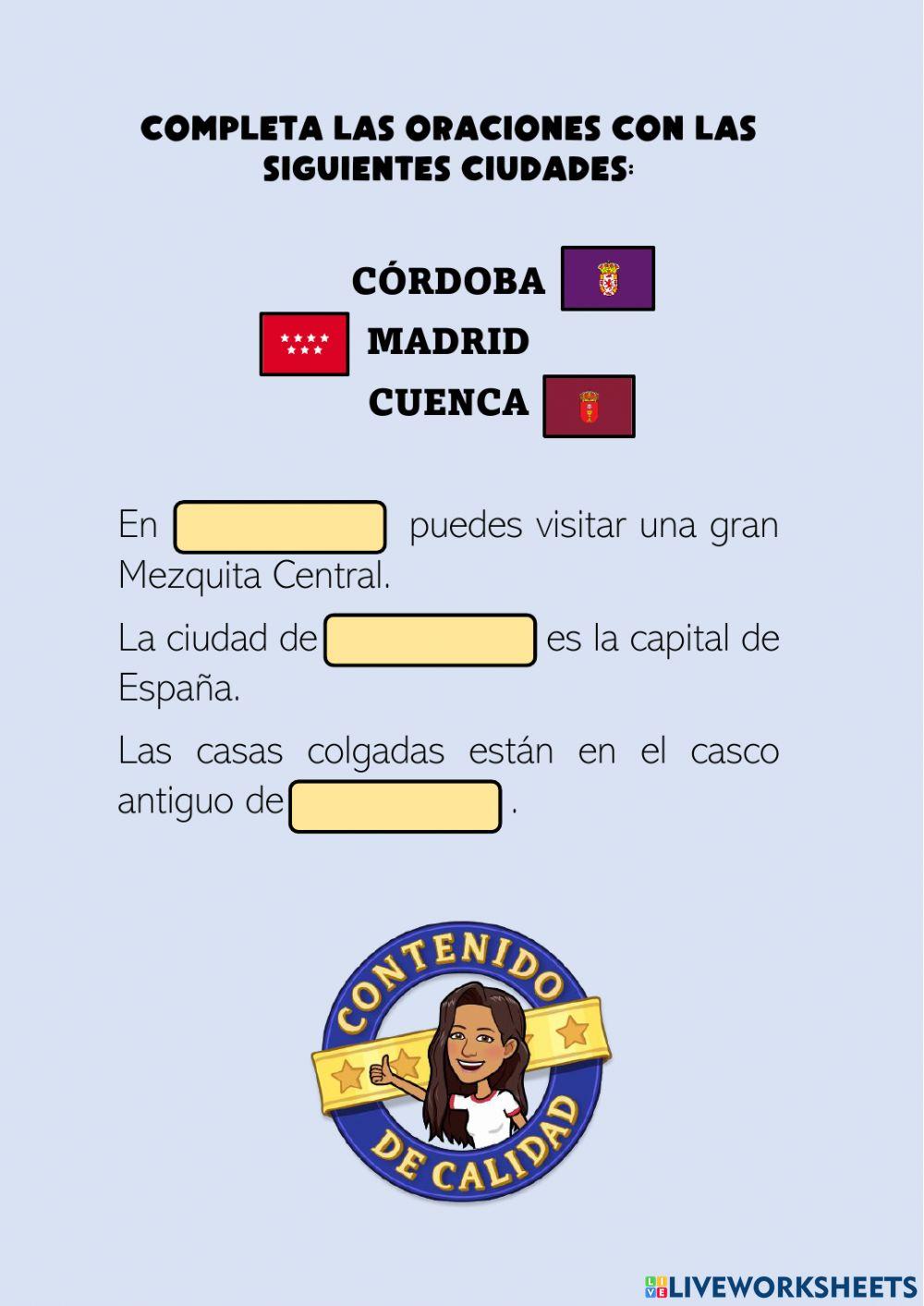 Ficha Comlpetar Huecos