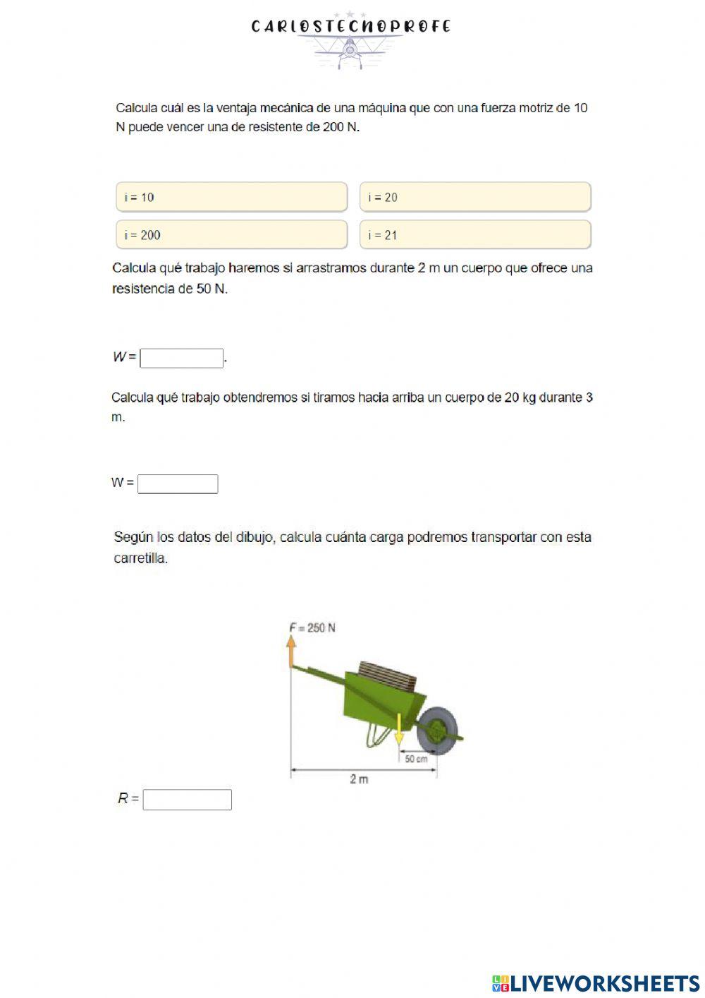 501 - Máquinas y mecanismos I