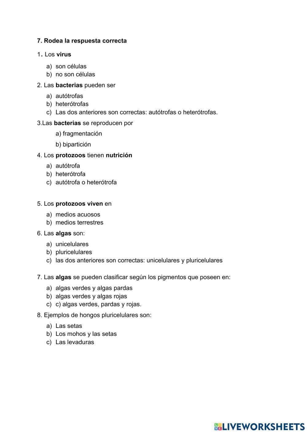 Diversidad de seres vivos