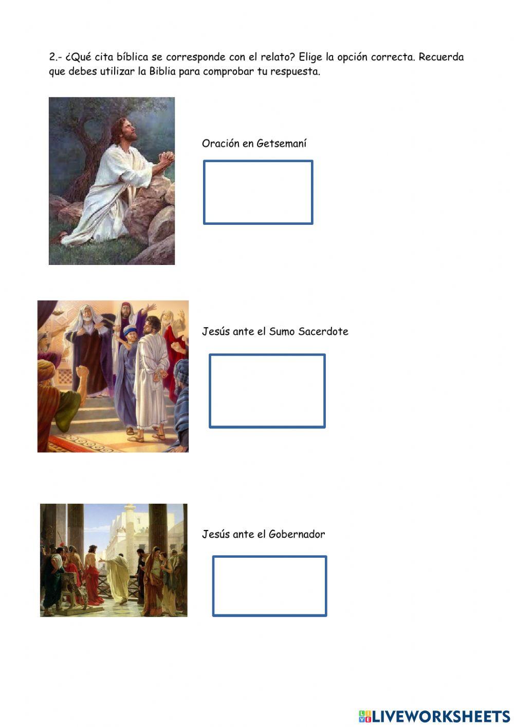 Pasión y Muerte. Tercer ciclo