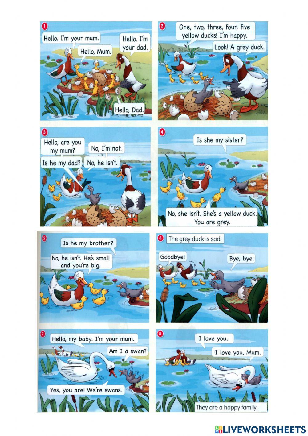 FH2-Sally's Story The Gray Duck