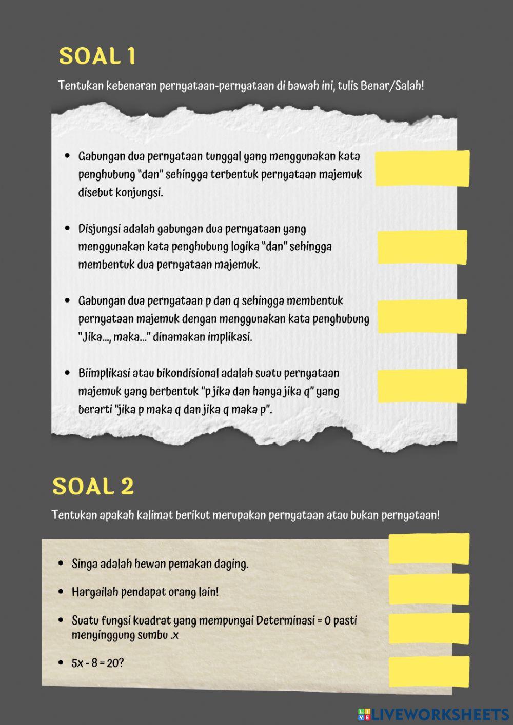 LKPD Logika Matematika