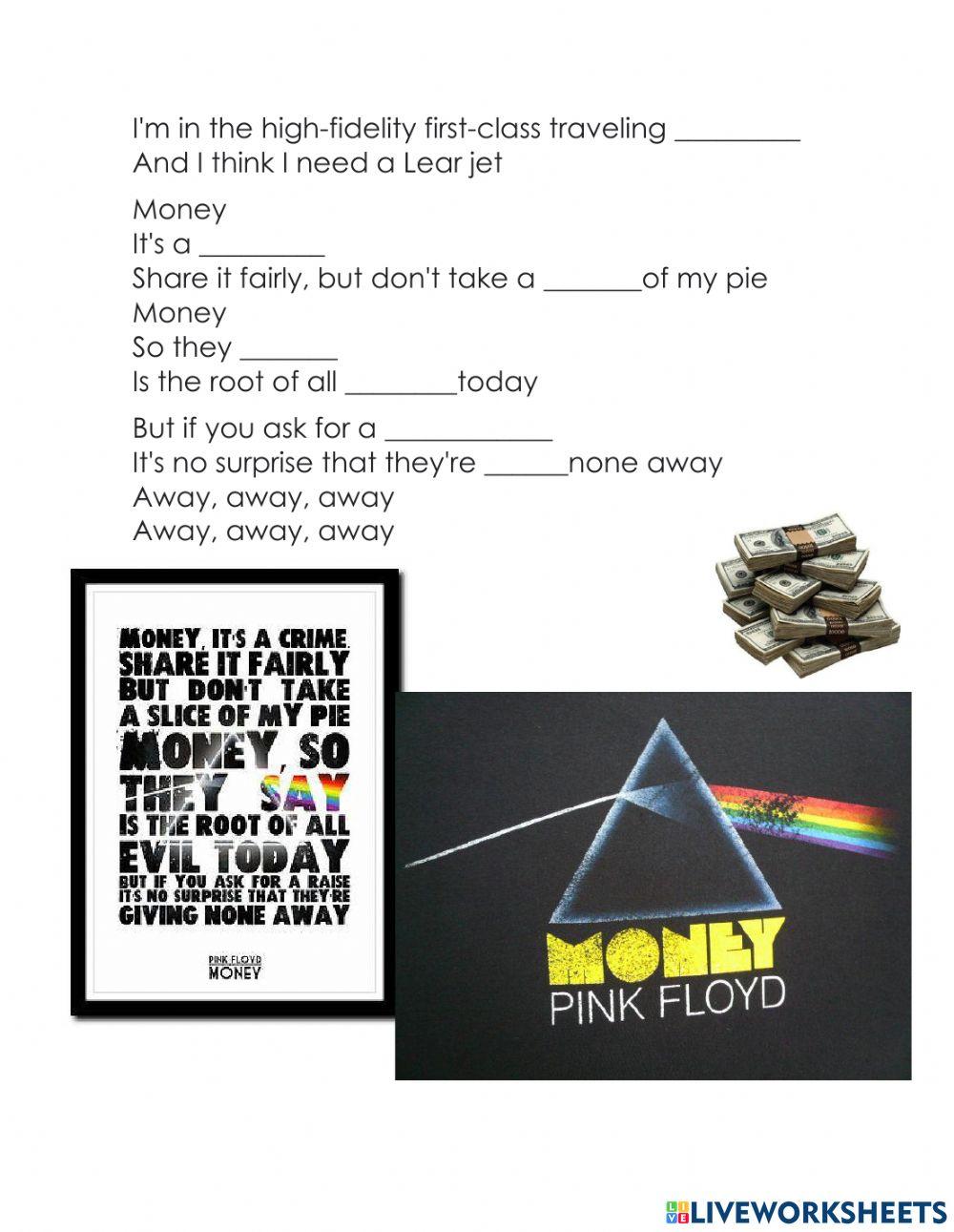 Money   song   pink floyd