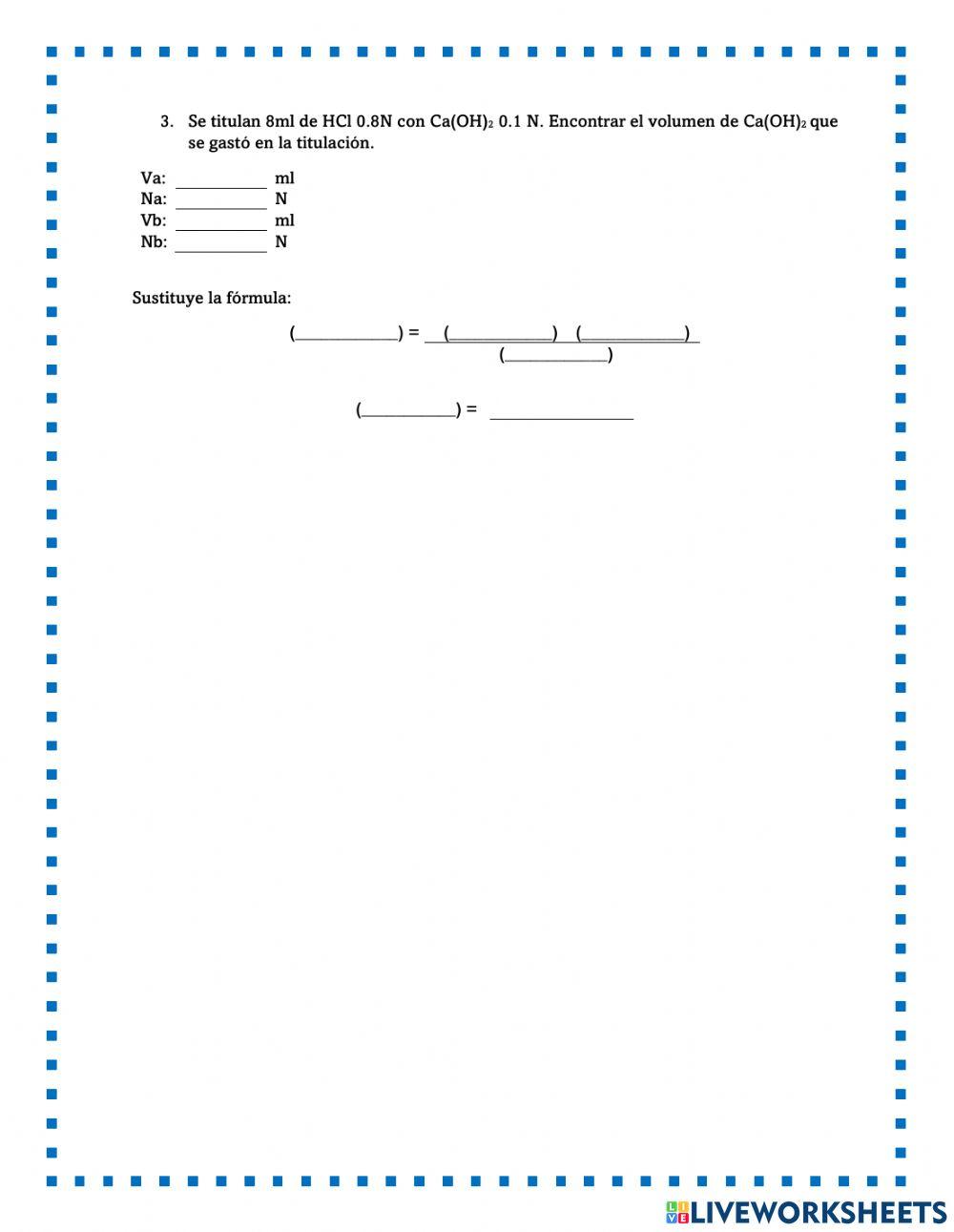 Titulación Ácido-Base