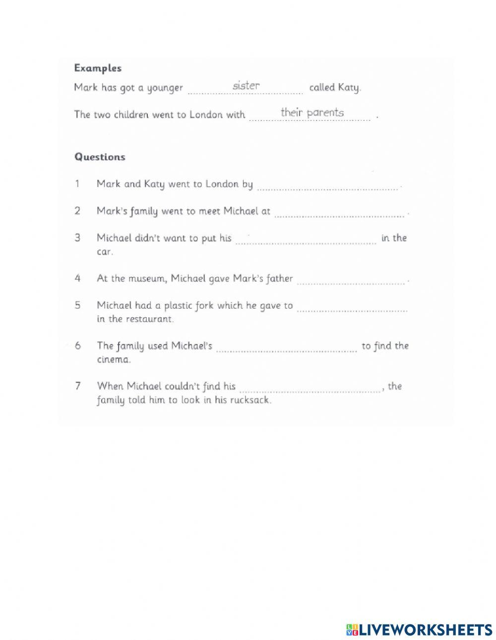 READING CAMBRIDGE FLYERS PART 5 Online Exercise For Live Worksheets READING CAMBRIDGE FLYERS PART 5 Online Exercise For Live Worksheets