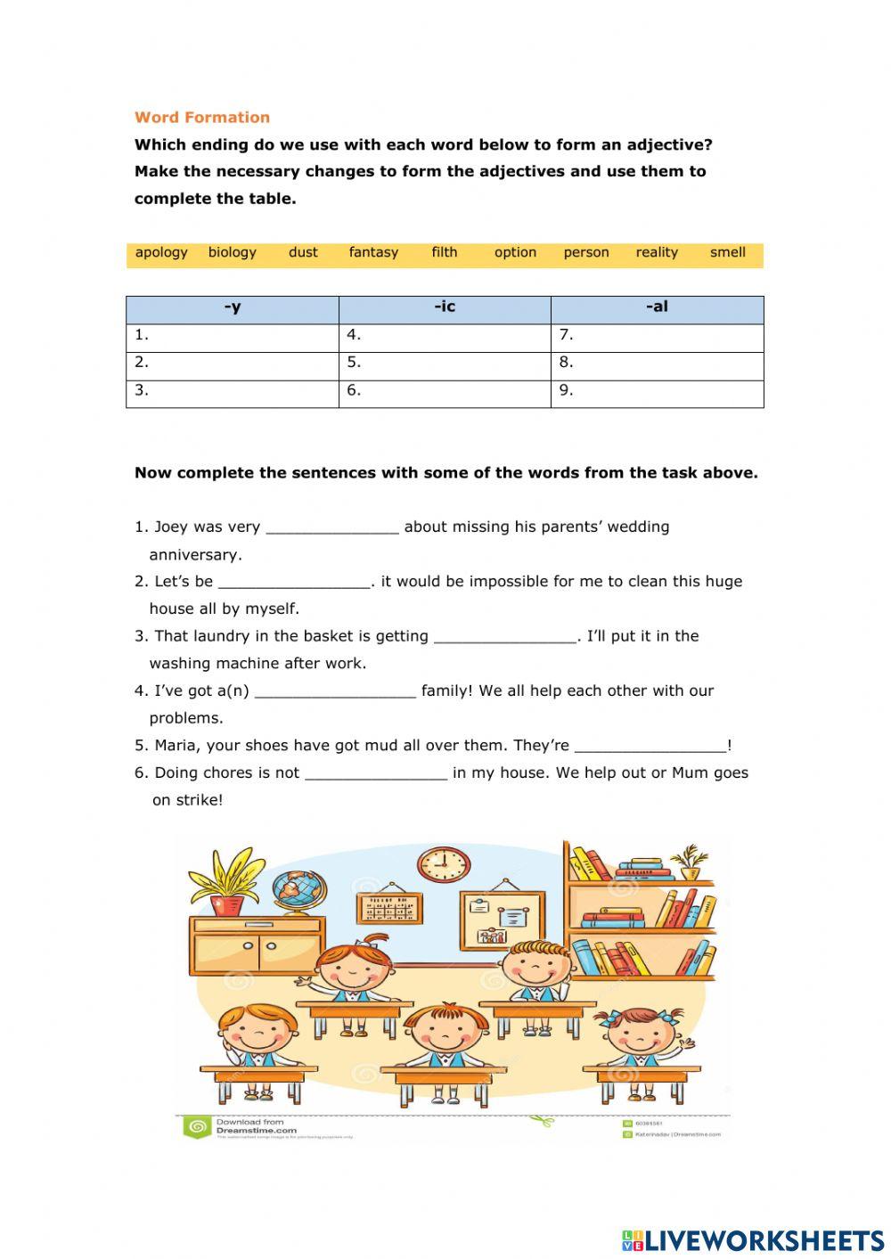 English Form 5 Page 10 online exercise for | Live Worksheets